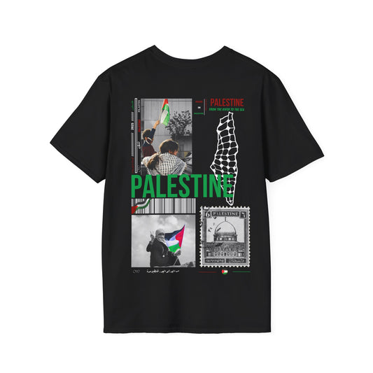 T-shirt History of Palestine noir