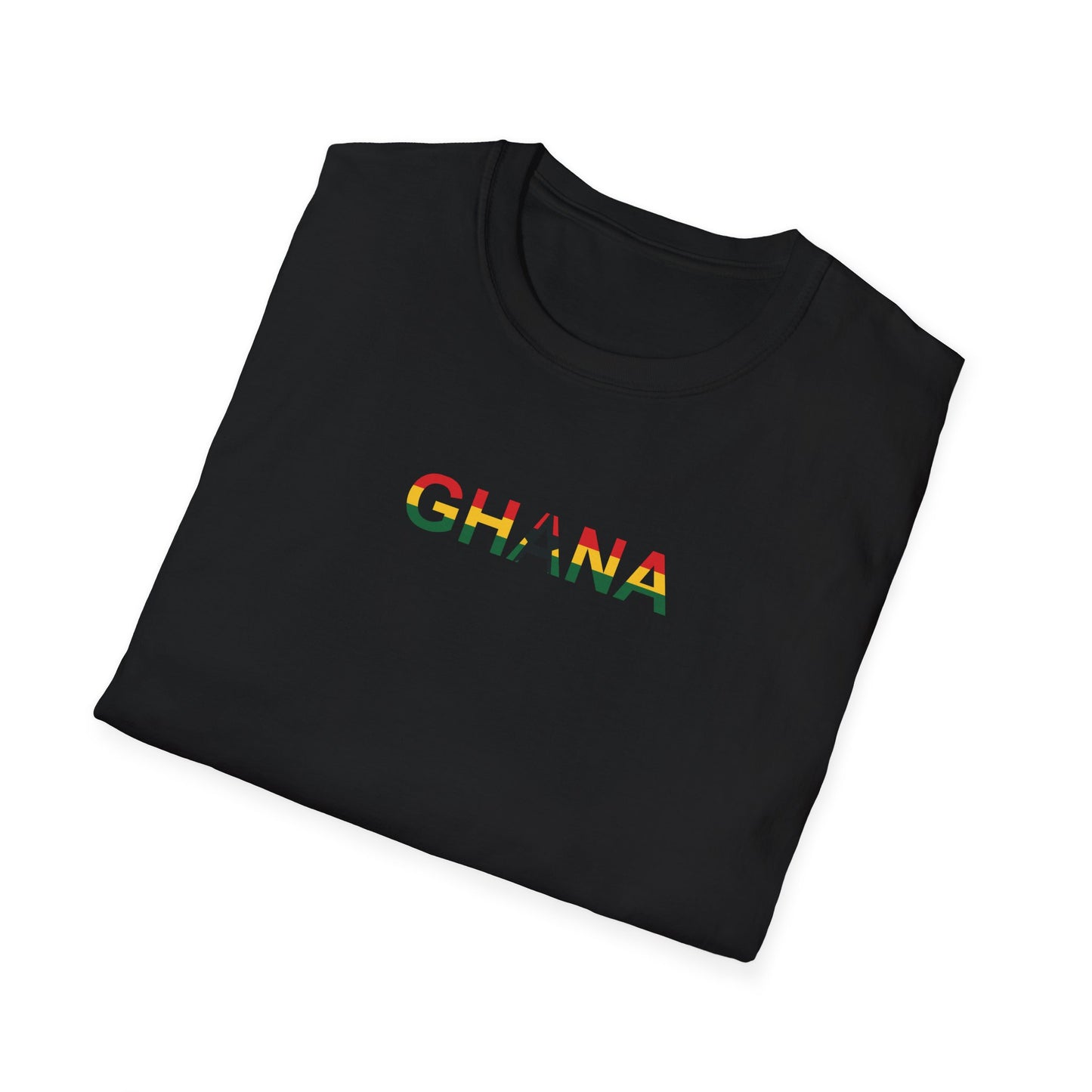 T-shirt Ghana noir