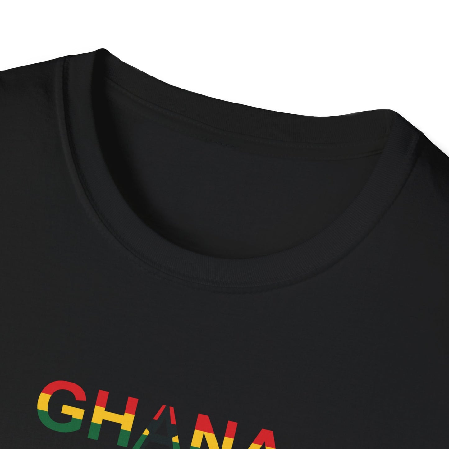 T-shirt Ghana noir