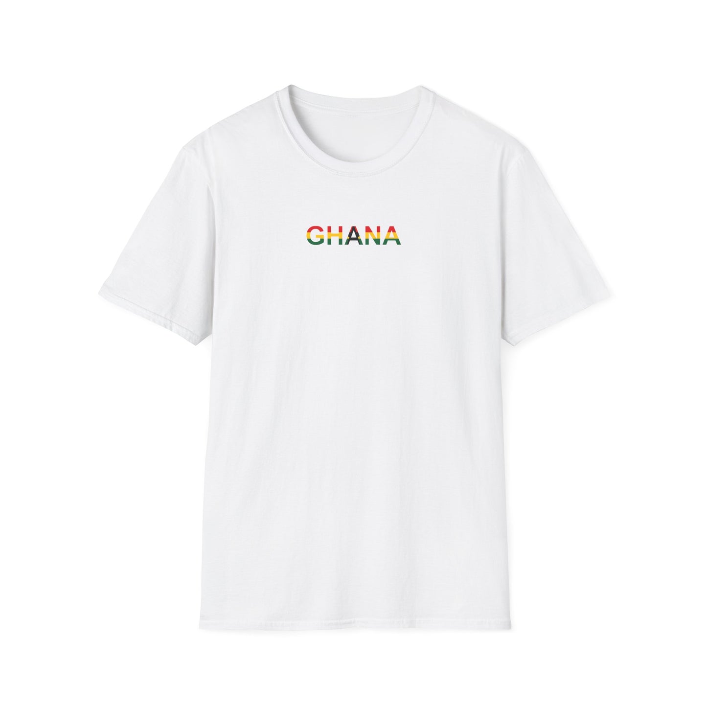 T-shirt Ghana blanc