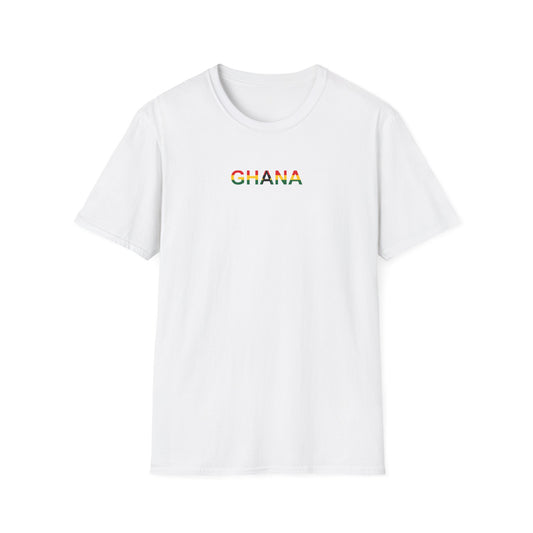 T-shirt Ghana blanc
