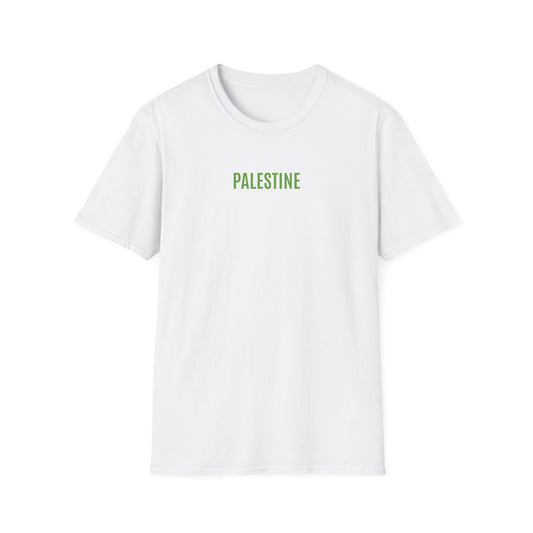 T-shirt History of Palestine blanc