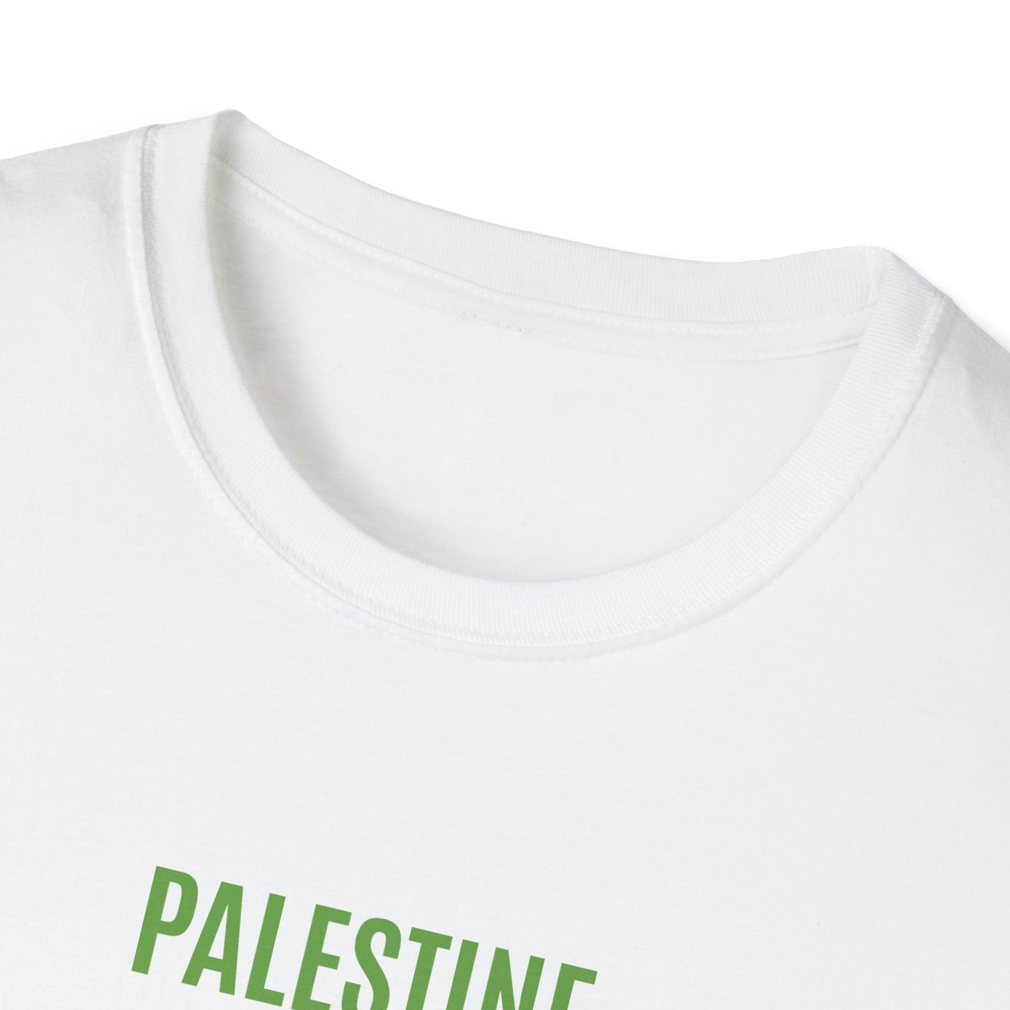 T-shirt History of Palestine blanc
