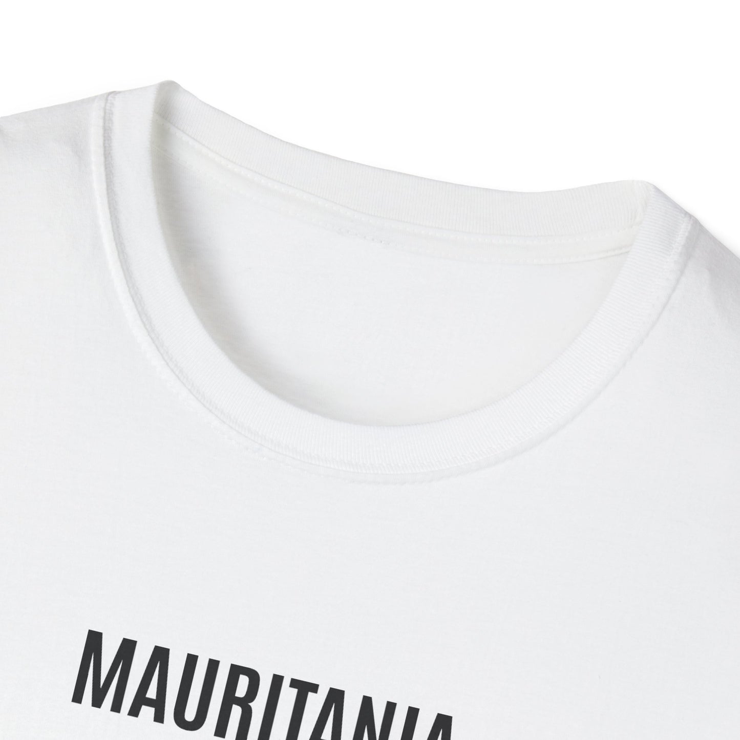 T-shirt Mauritanie blanc