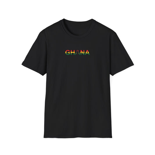 T-shirt Ghana noir