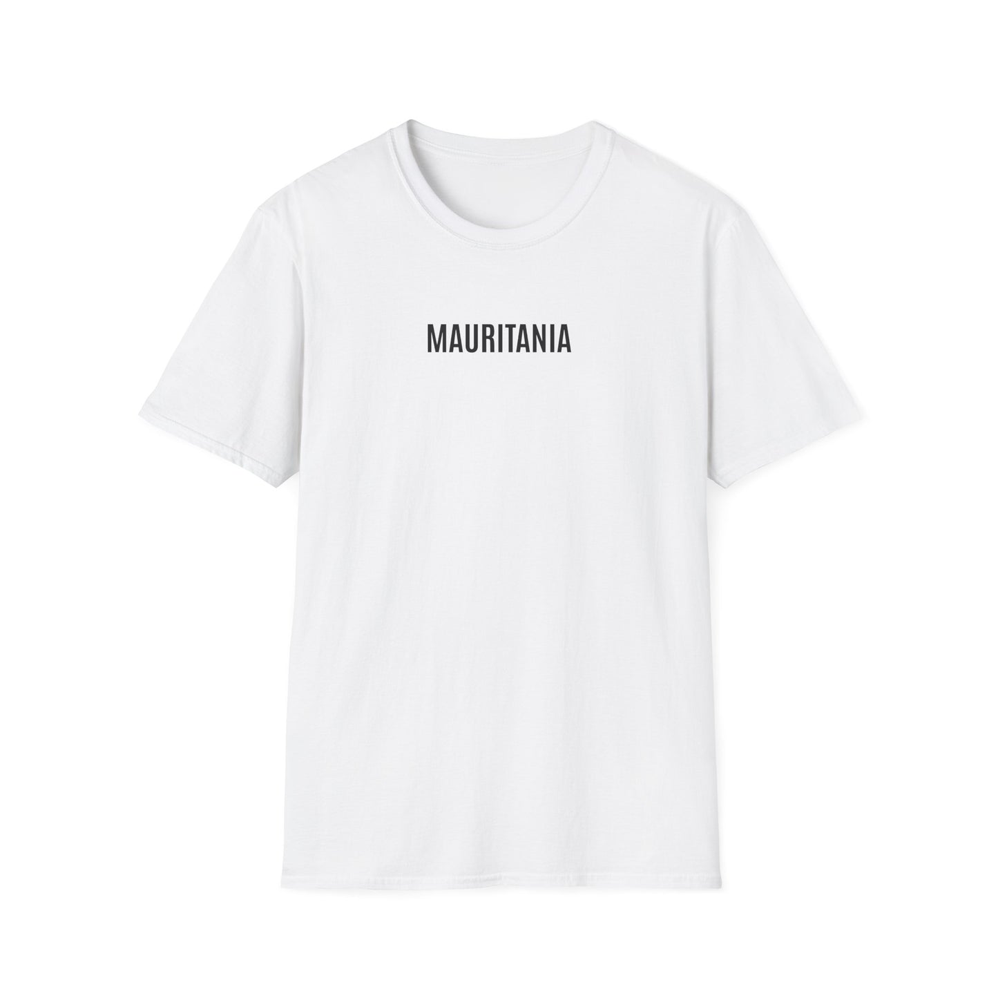 T-shirt Mauritanie blanc