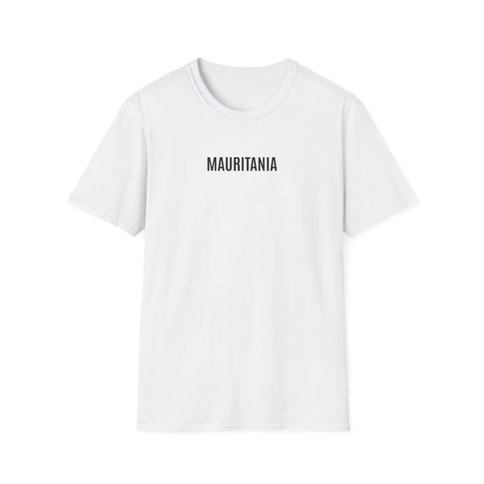 T-shirt Mauritanie blanc