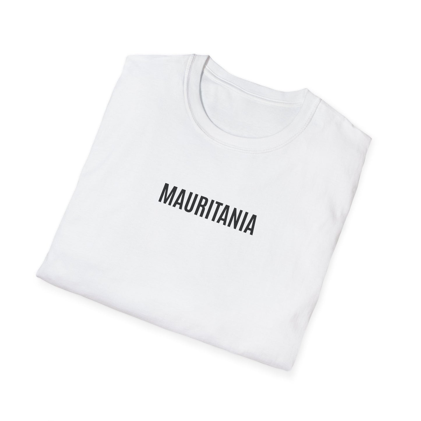 T-shirt Mauritanie blanc